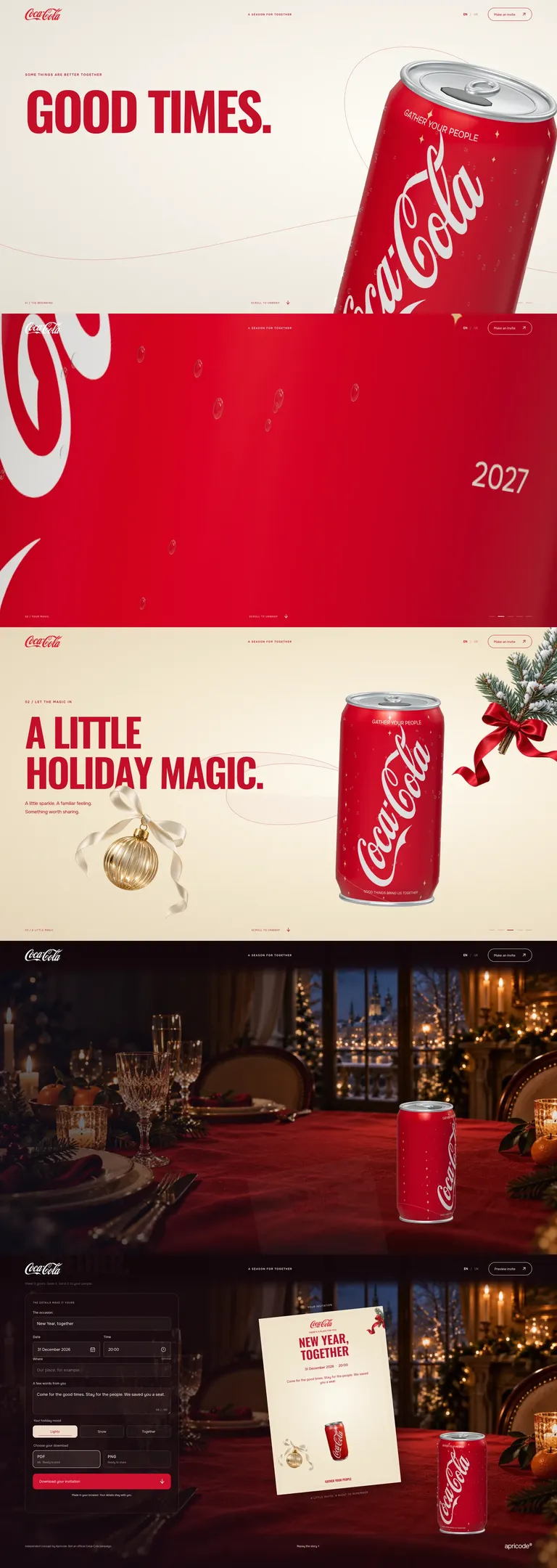 Coca-Cola — desktop