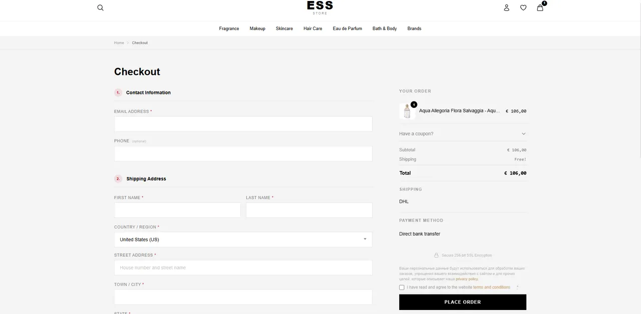 Checkout
