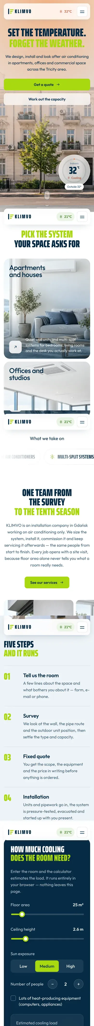 KLIMVO — mobile