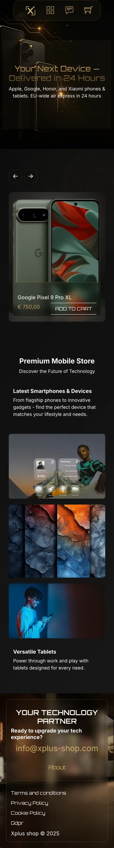 Xplus — mobile